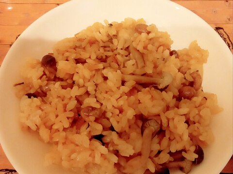 ほくほく大豆の炊き込みご飯